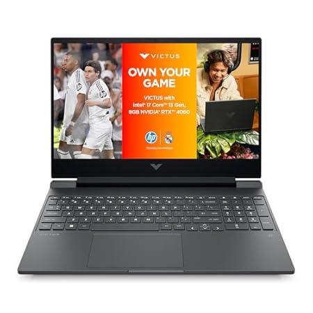 HP Victus, 13th Gen Intel Core i7-13620H, 8GB NVIDIA RTX 4060, 16GB DDR4, 1TB SSD (Win11, Office21, Silver, 2.29kg), 144Hz, 9MS, IPS, 15.6-inch(39.6cm), FHD Gaming Laptop, Enhanced Cooling, fa1333TX